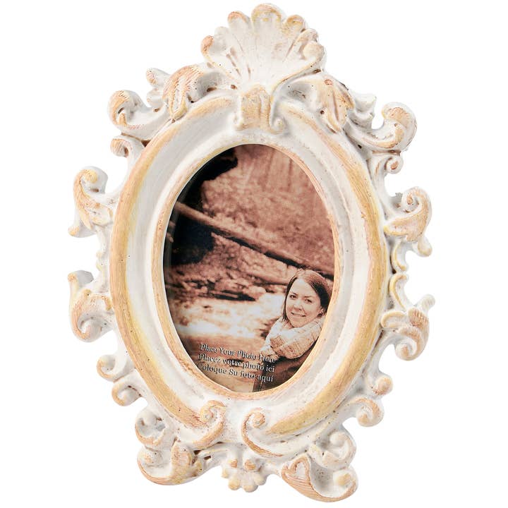 Primitives by Kathy - Wholesale Picture Frame - Ornate Oval Photo Frame