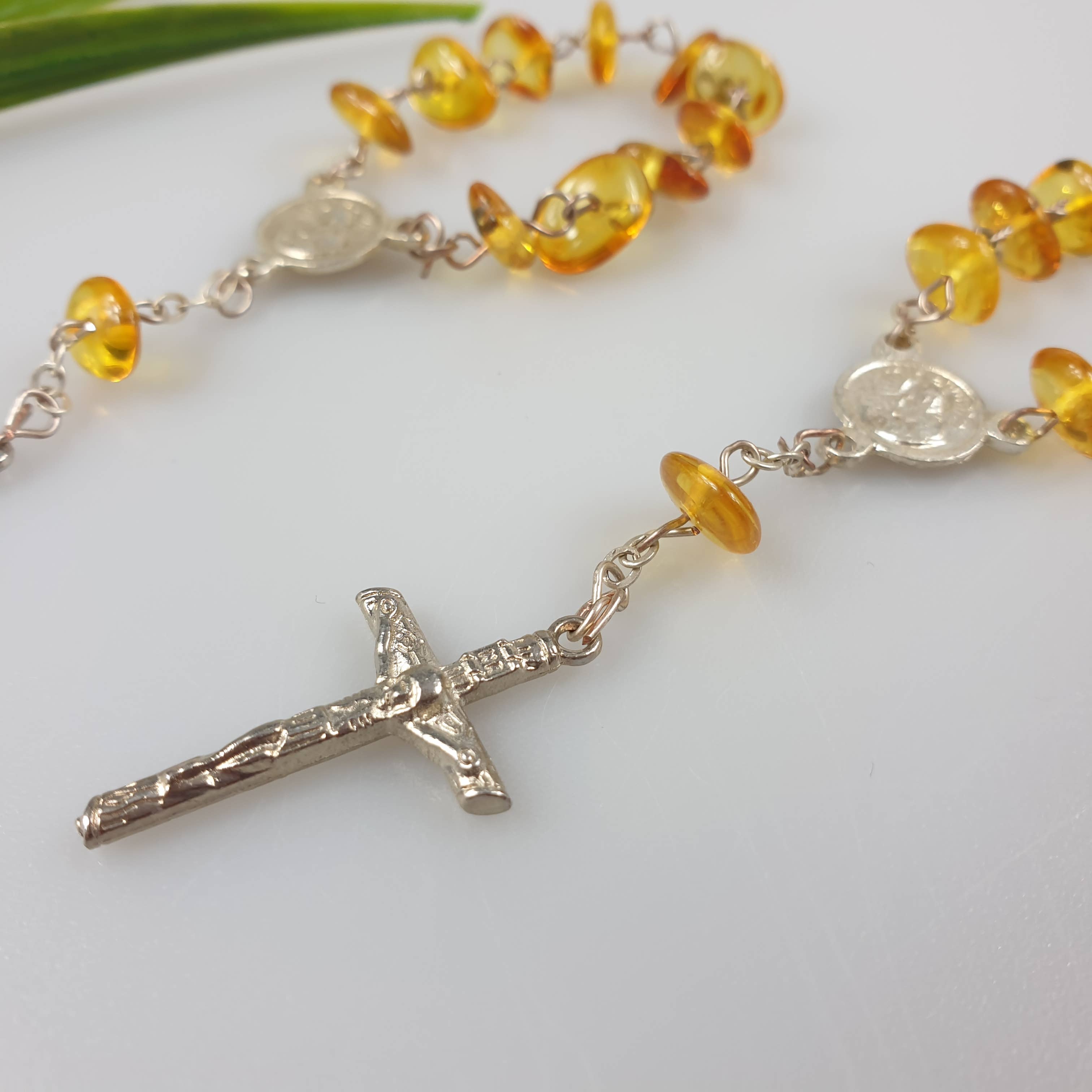 AmberLithuania - Vente Collier de prière en perles - Petits chapelets en ambre de la Baltique1