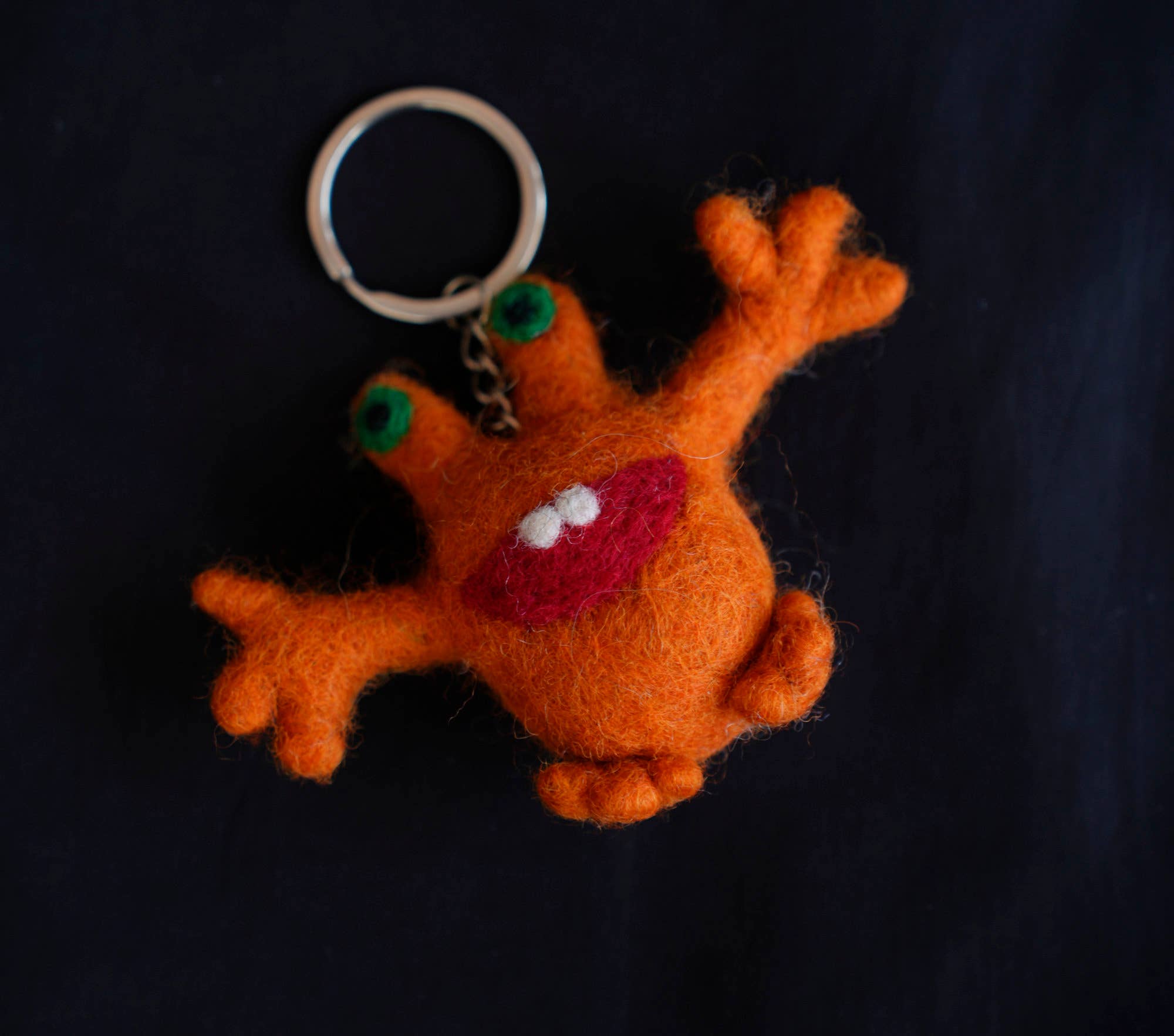 Everest Pet Supply & Gifts – wholesale Keychain – Unisex – Felted Monsters Keychain , Handmade, 100% Wool   4