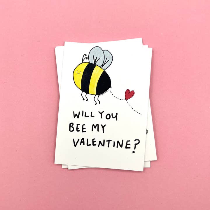 Little May Papery - Wholesale Valentine's Day Card - Mini Valentine Flat Cards8