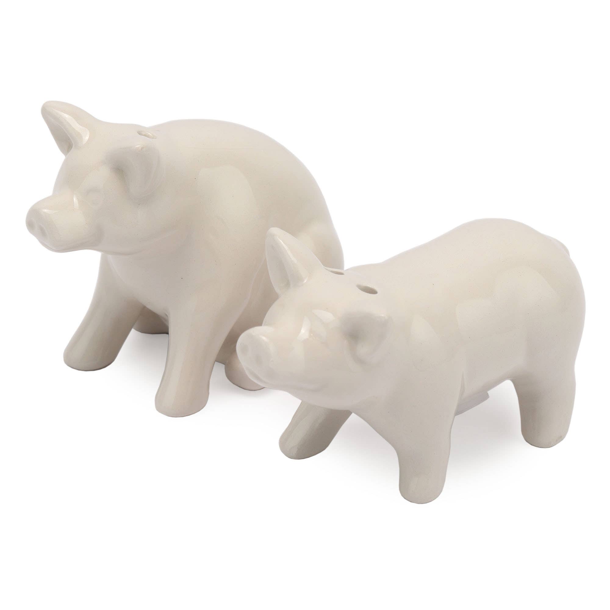Open Road Brands, LLC - Wholesale Salt & Pepper Shaker Set - Pig Salt & Pepper Shakers1