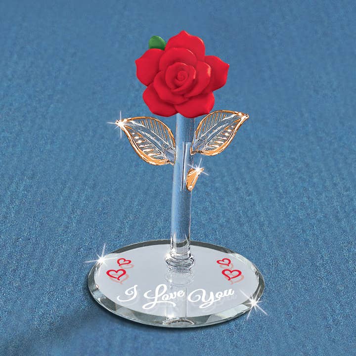 P1 801-R5: "I Love You" Red Rose for wholesale by Glass Baron