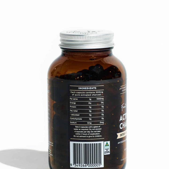 Forest Super Foods - Wholesale Oral Supplement/Vitamin - Activated Charcoal Capsules1