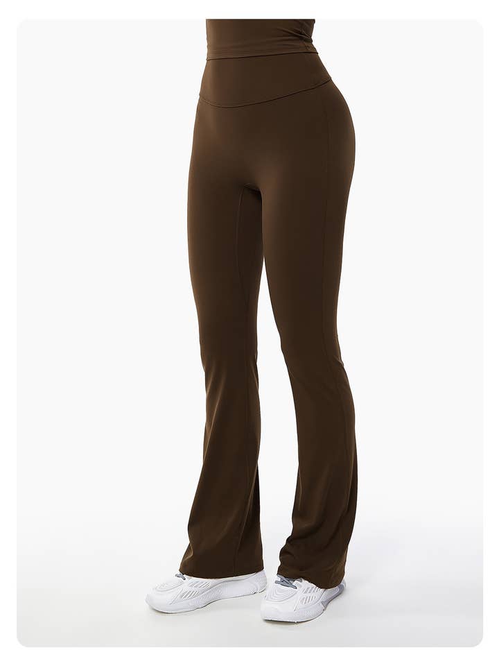 Mantra Active - Wholesale Athletic Pants - Women's - Zoey High-Waisted Scrunch Flare Yoga Pant24