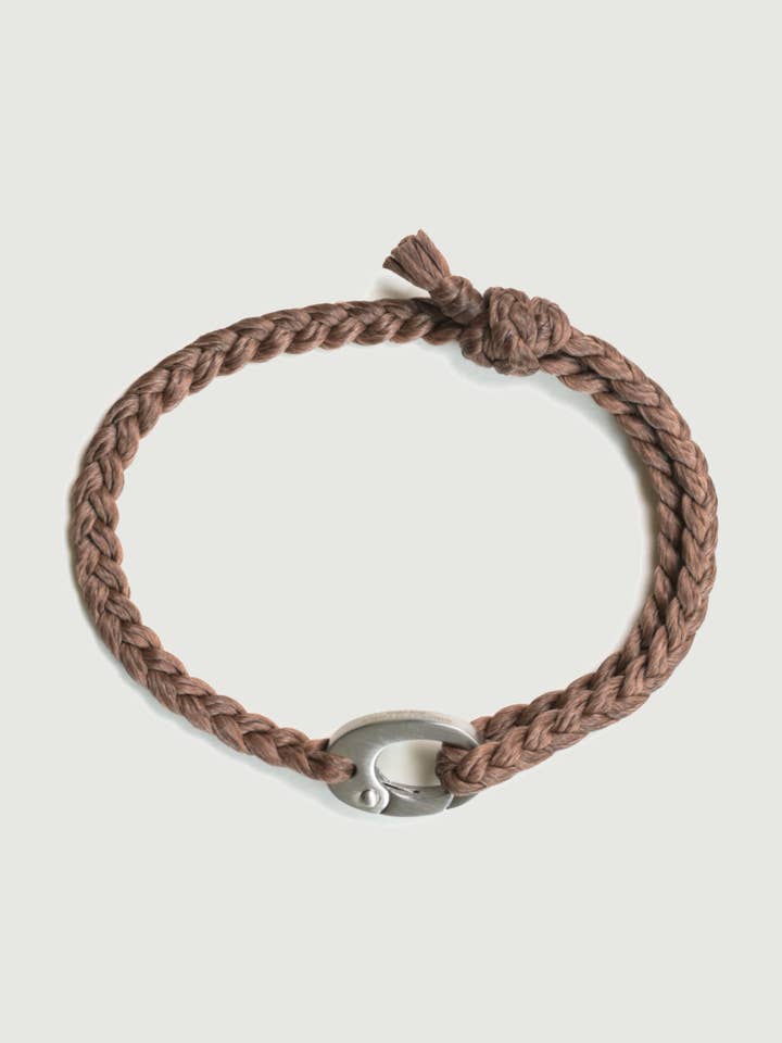 Braided Waxed Rope Bracelet for wholesale by Curated Basics