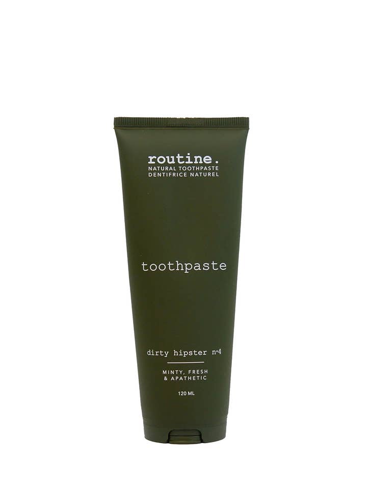 Dirty Hipster 120ml Natural Toothpaste for wholesale by Routine