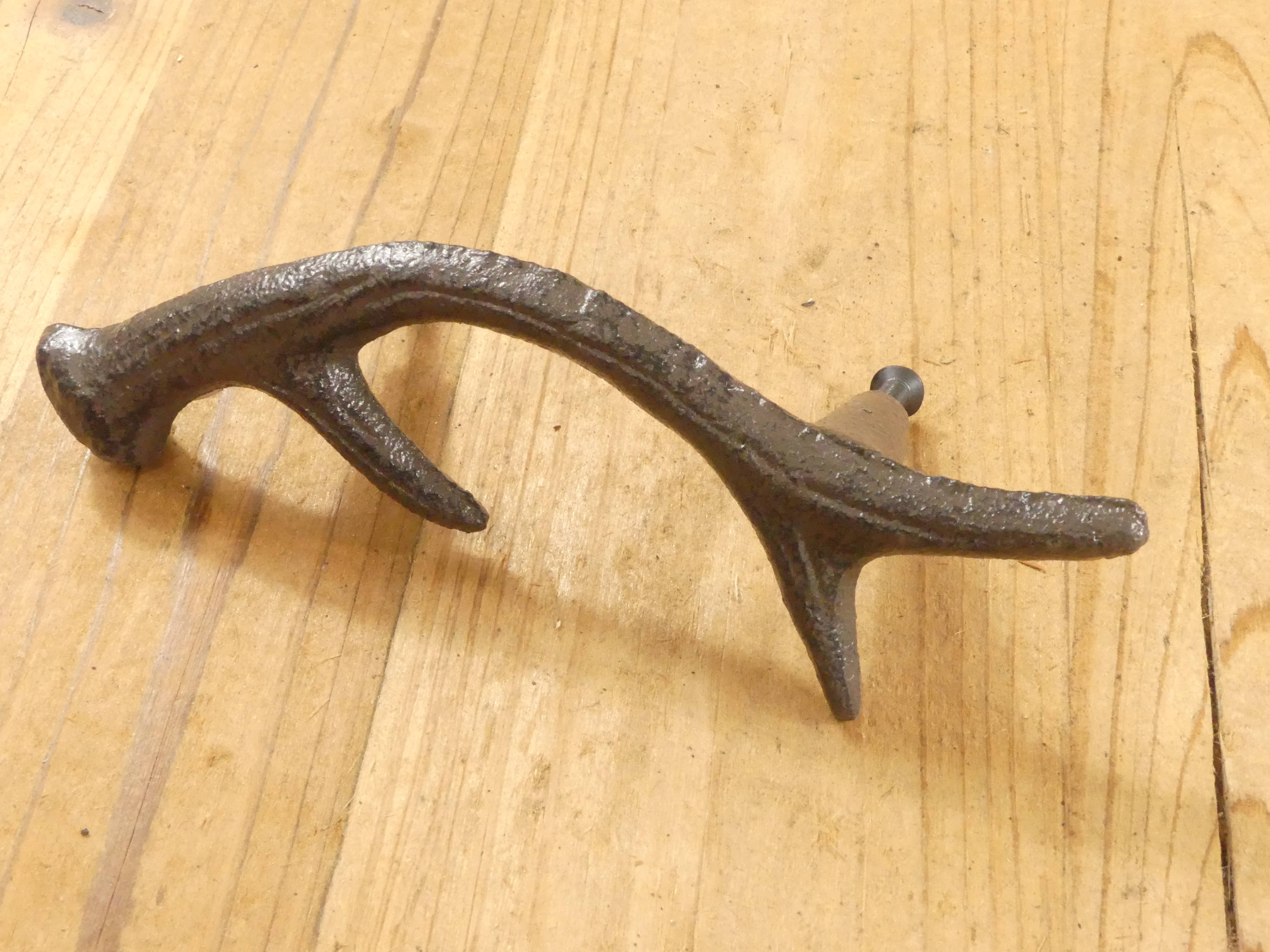 Midwest Craft House - Vente Poignée/bouton - TIROIR/POIGNÉE DE PORTE EN BOIS DE CERF3