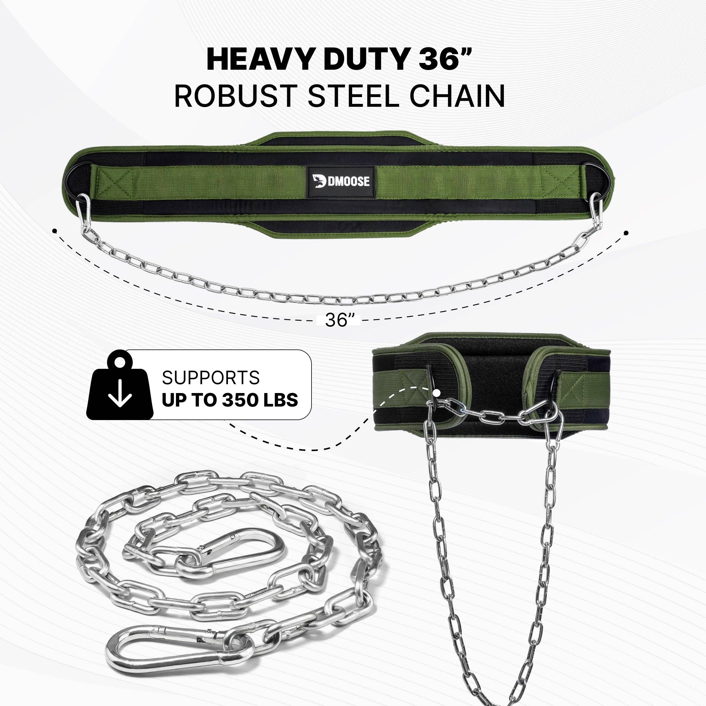 DMOOSE - Wholesale Fitness Equipment - DMoose Dip Belt with Chain24