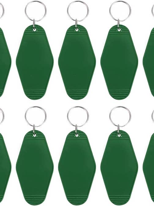 Blank Motel Keychain for wholesale by RBA Transfers