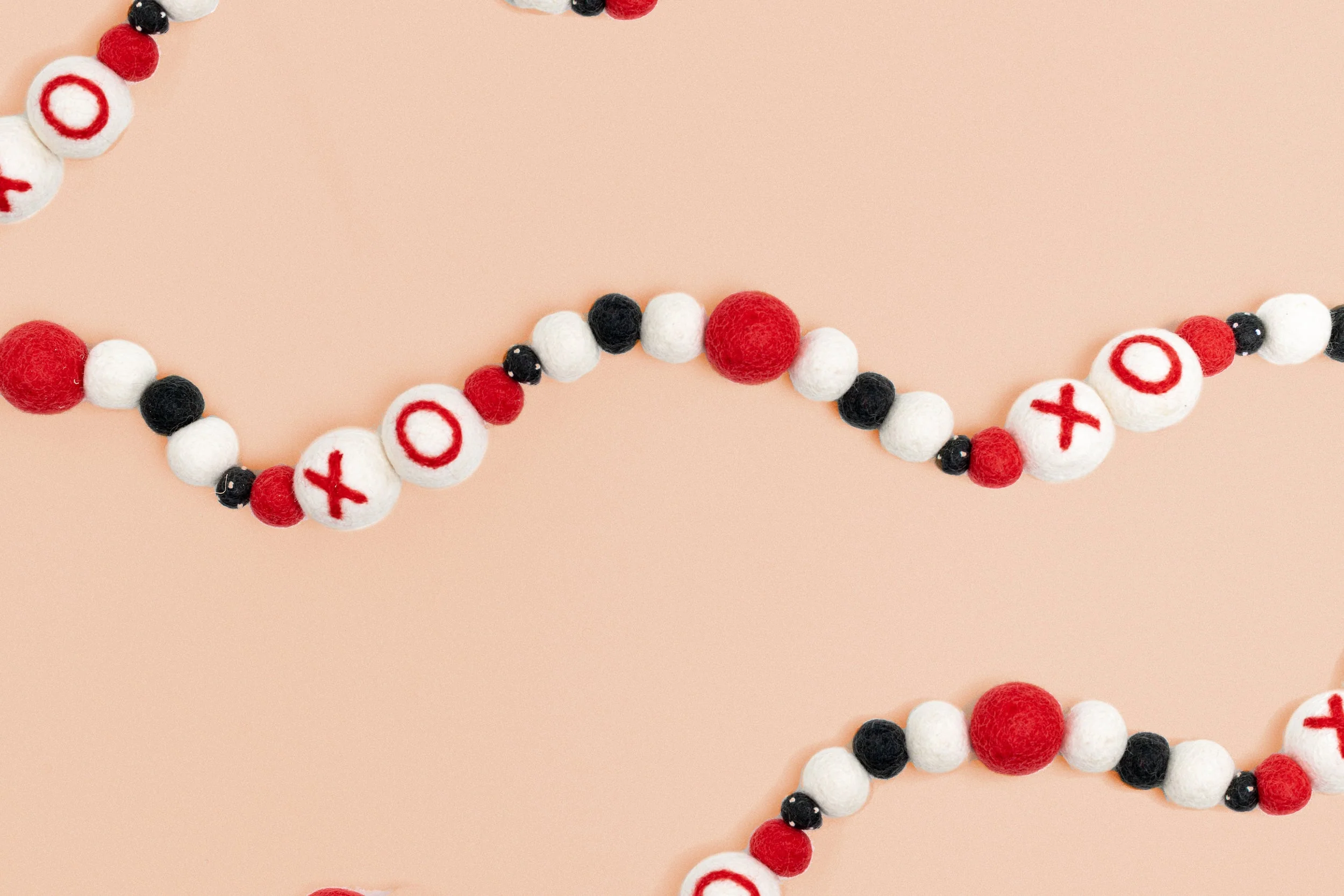 Global Goods Partners – Großhandel Wimpel/Girlande – Filz XO Garland3