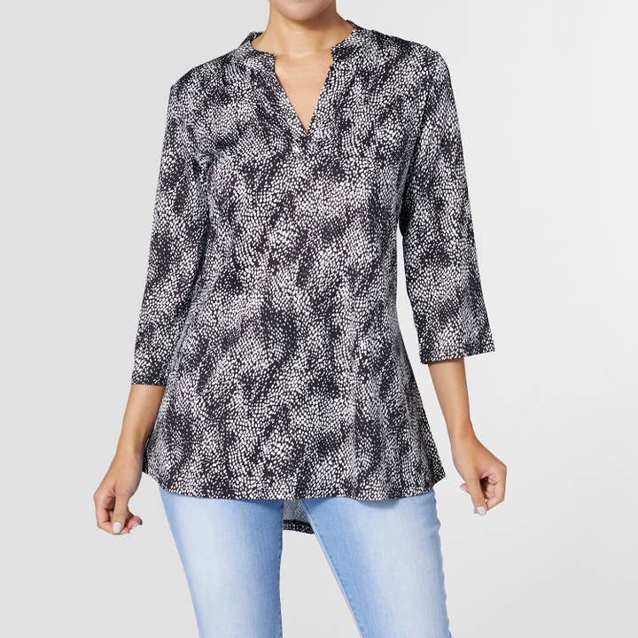 COCO + CARMEN - Wholesale Tunic - Women's - Printed Silky Tunic