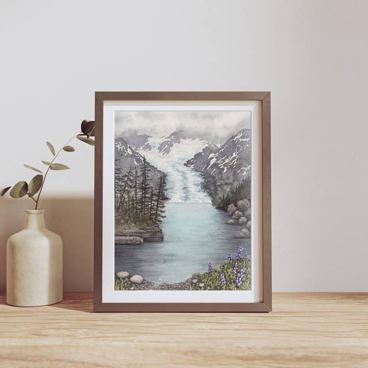 Depth Fine Art Print for wholesale by Robin Farmer Art