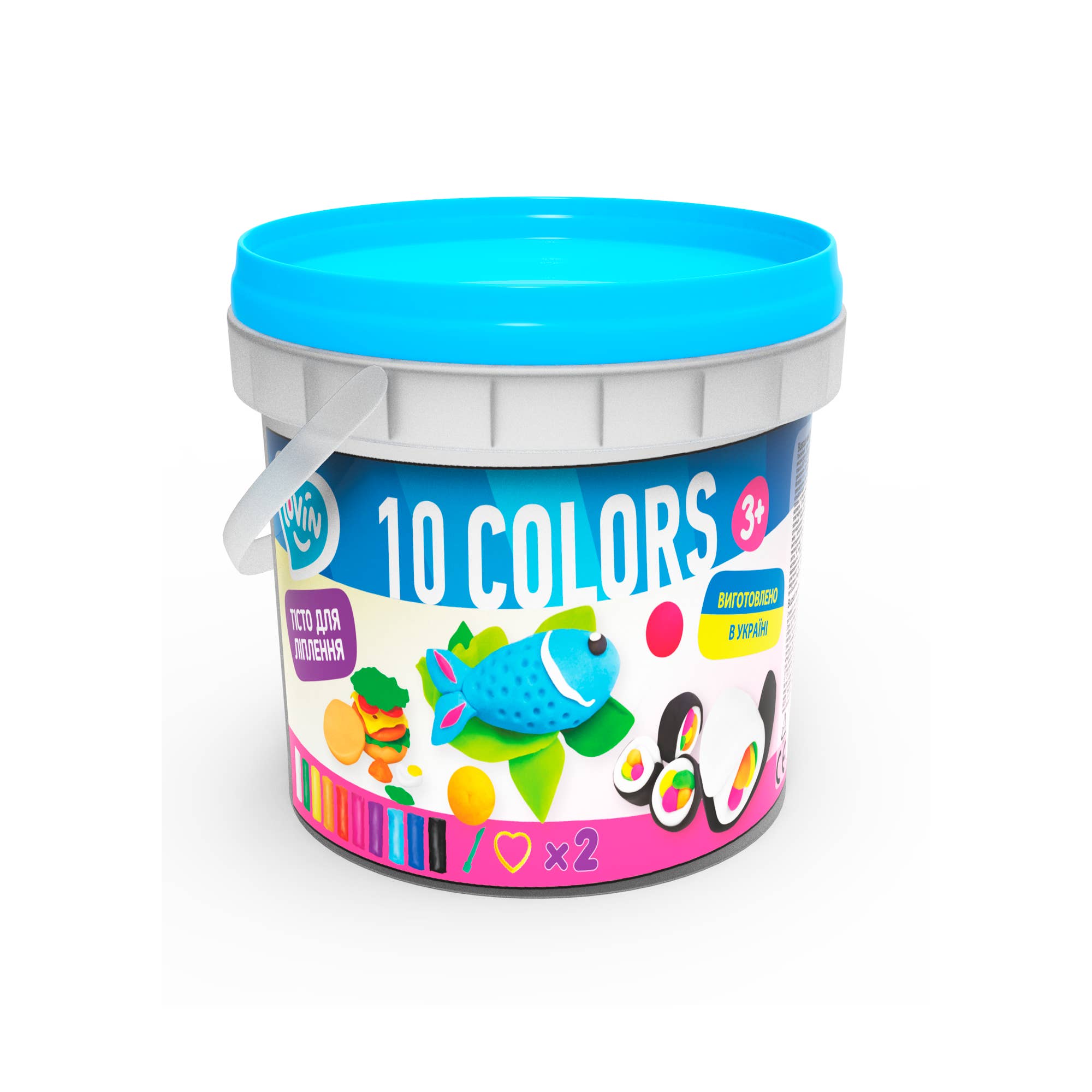 Baby Republic - Wholesale Putty/Slime - Kids - Mini Modelling Dough Bucket