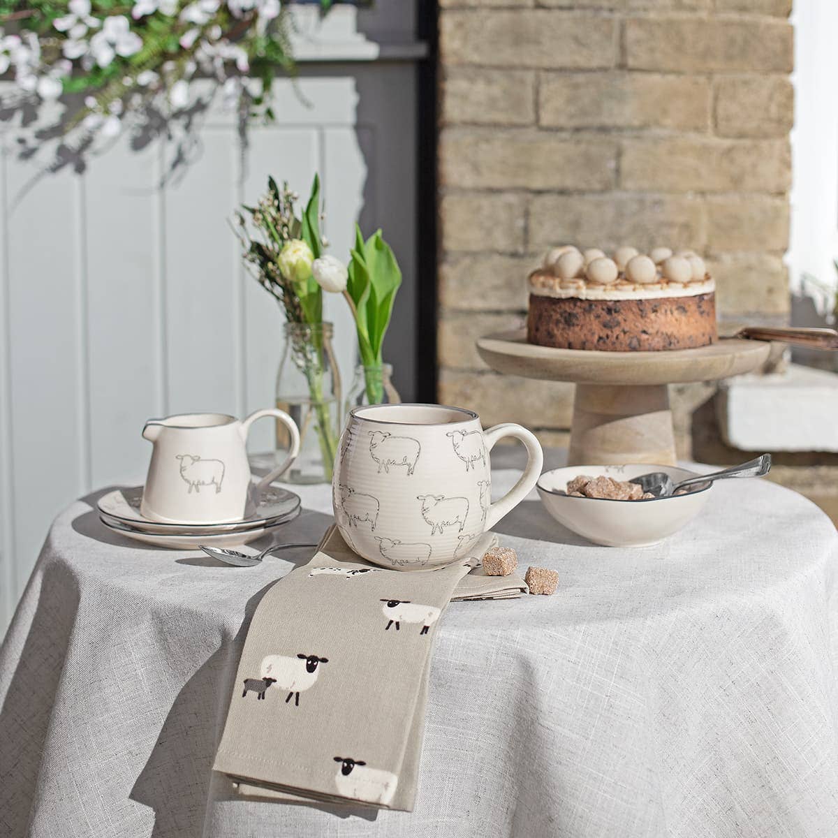 Sophie Allport - Wholesale Dinner Plate - Sheep Stoneware Small Side Plate2