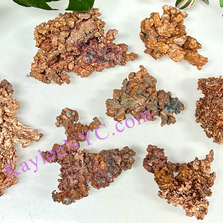 KayleeNYC - Vente Pierre et cristal de spiritualité - Échantillons de cuivre naturel de 2 livres en cristal brut2