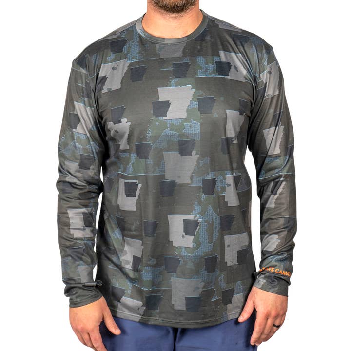Arkansas Camo - Long Sleeve Shirt for wholesale by Everyday Outdoors