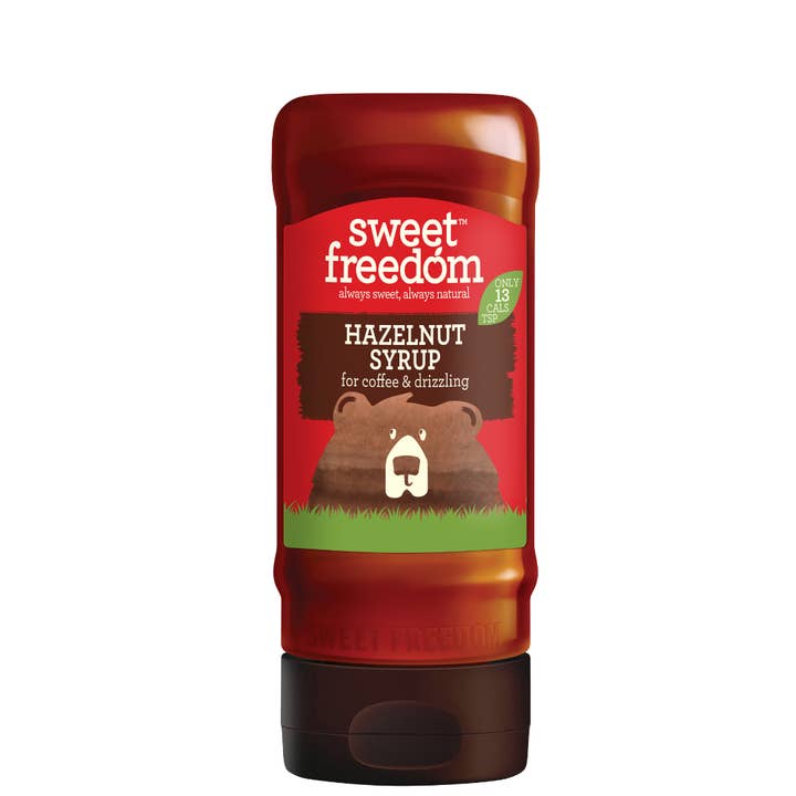 HAZELNUT SYRUP for drinks & drizzling, 350g for wholesale by Sweet Freedom