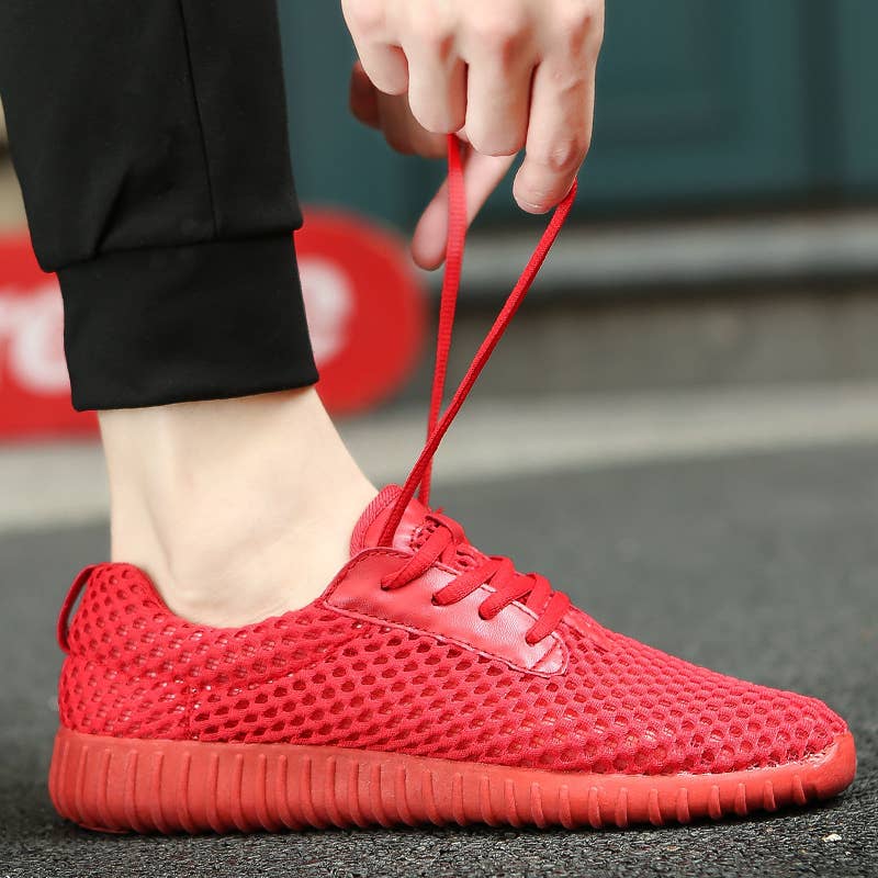 Calseosvic – Engroshandel Lifestylesneakers – Mænd – mænds flade skridsikre travesko jogging sko7