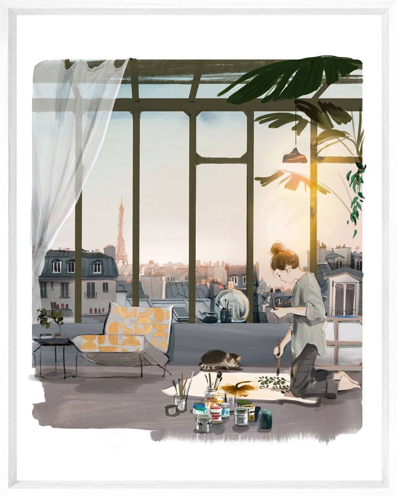 Atelier Contemporain - Wholesale Art Print - Fine Art Print - "The Artist" - S.Griotto1