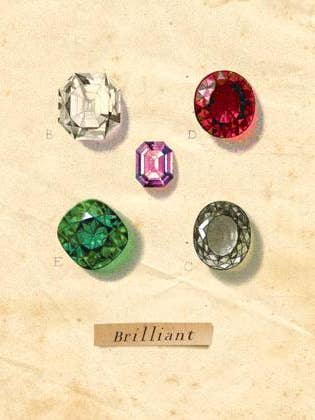 CC614 Brillant pour la vente par Cartolina Cards Inc.