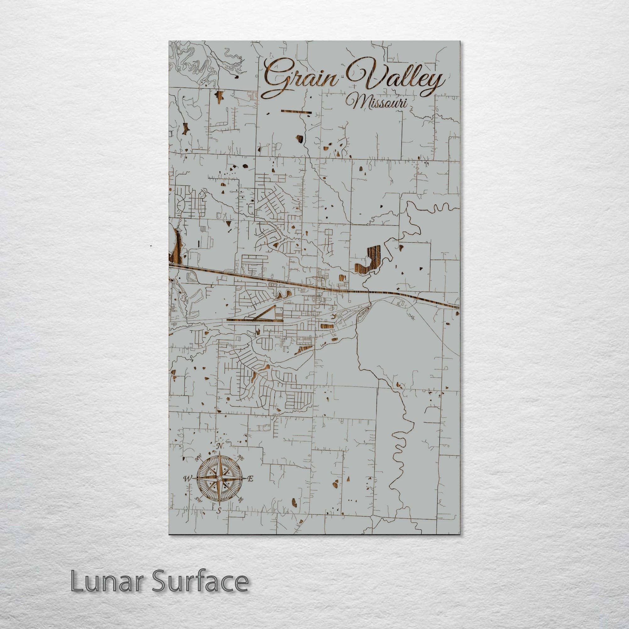 Fire & Pine - Wholesale Map - Missouri: Grain Valley  Street Map4