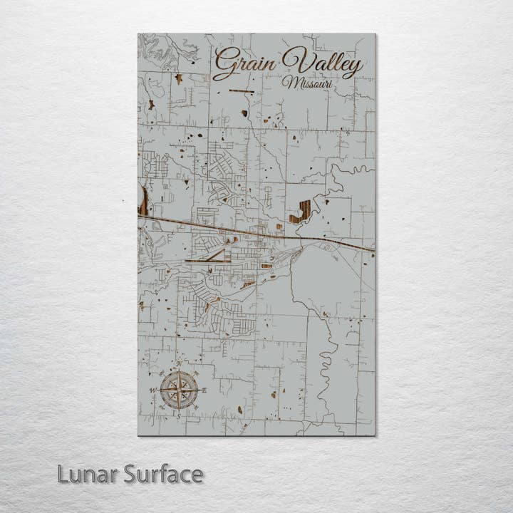 Fire & Pine - Wholesale Map - Missouri: Grain Valley Street Map4