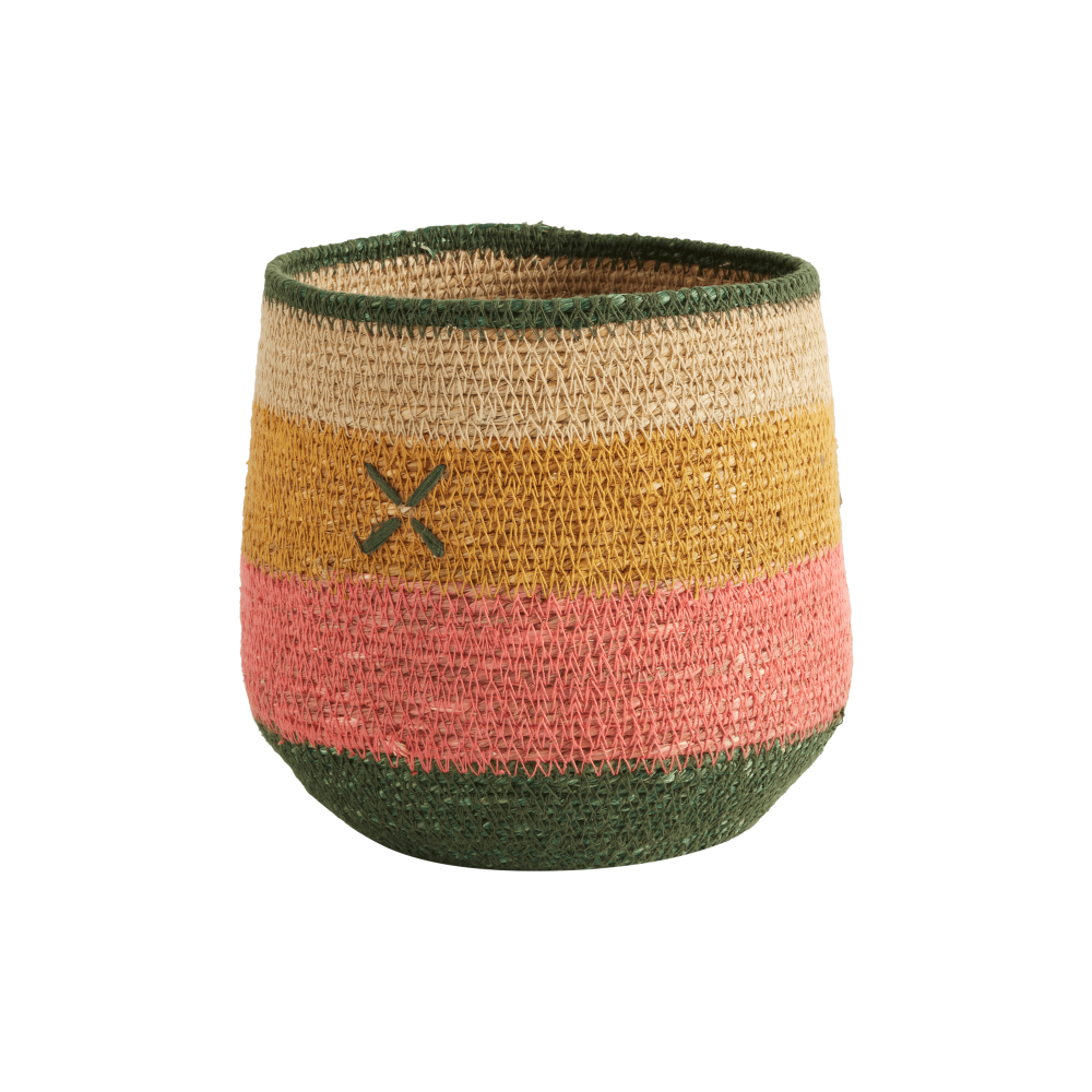 Bonheur du Jour - Wholesale Basket - Basket - Coral Cross - 17 cm4