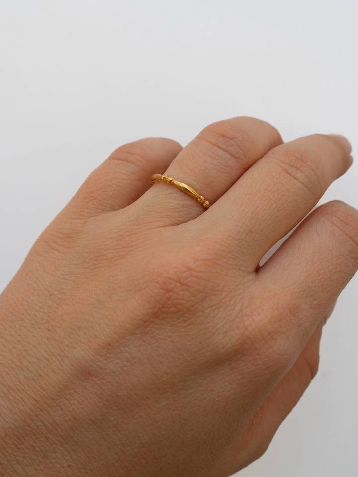 Emma Ring for wholesale by JacqMaria Jewelry