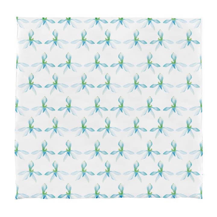 Turqouise King Bright Palms 5-PC Comforter Set, 106" X 94" for wholesale on Faire2