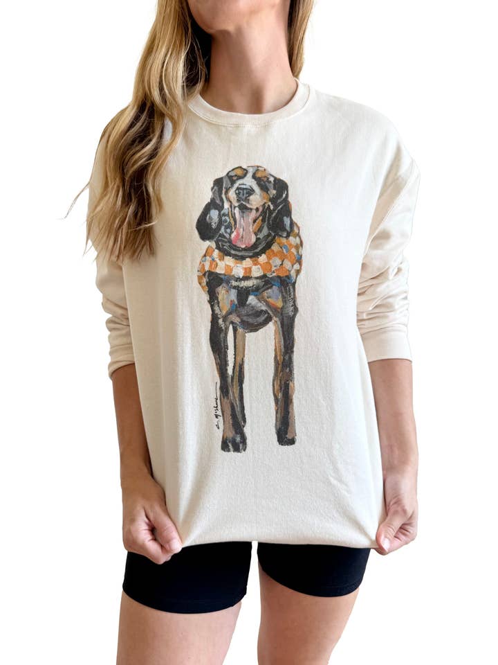 "Hound" Sweatshirt for wholesale by Chelsea McShane Art