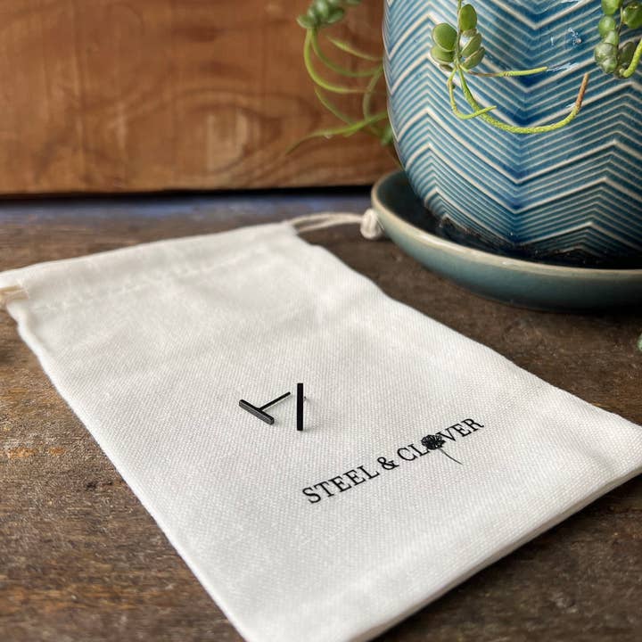 Oorknopjes Mini Bar voor wholesale door Steel & Clover