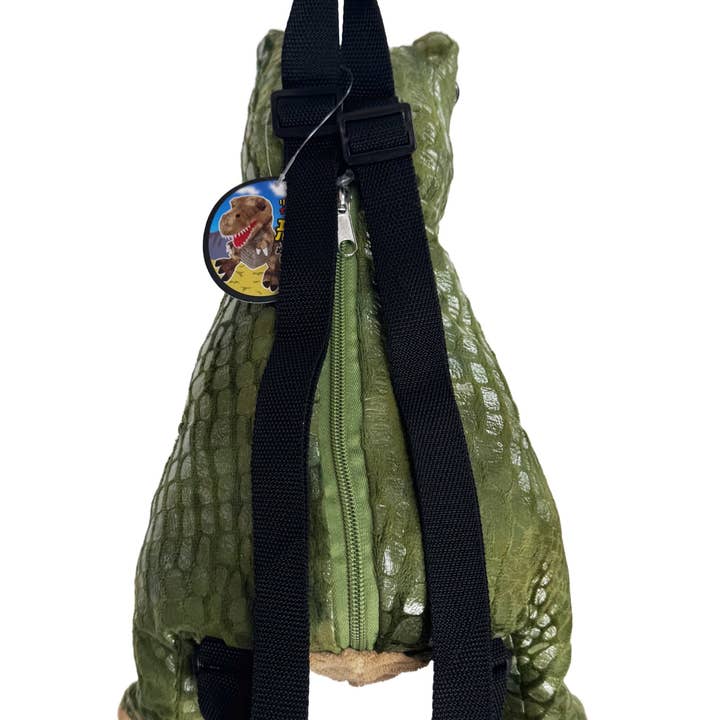 LASR – Mochila - Mulher por atacado – Mochila de pelúcia Tyrantusk Dinosaur2