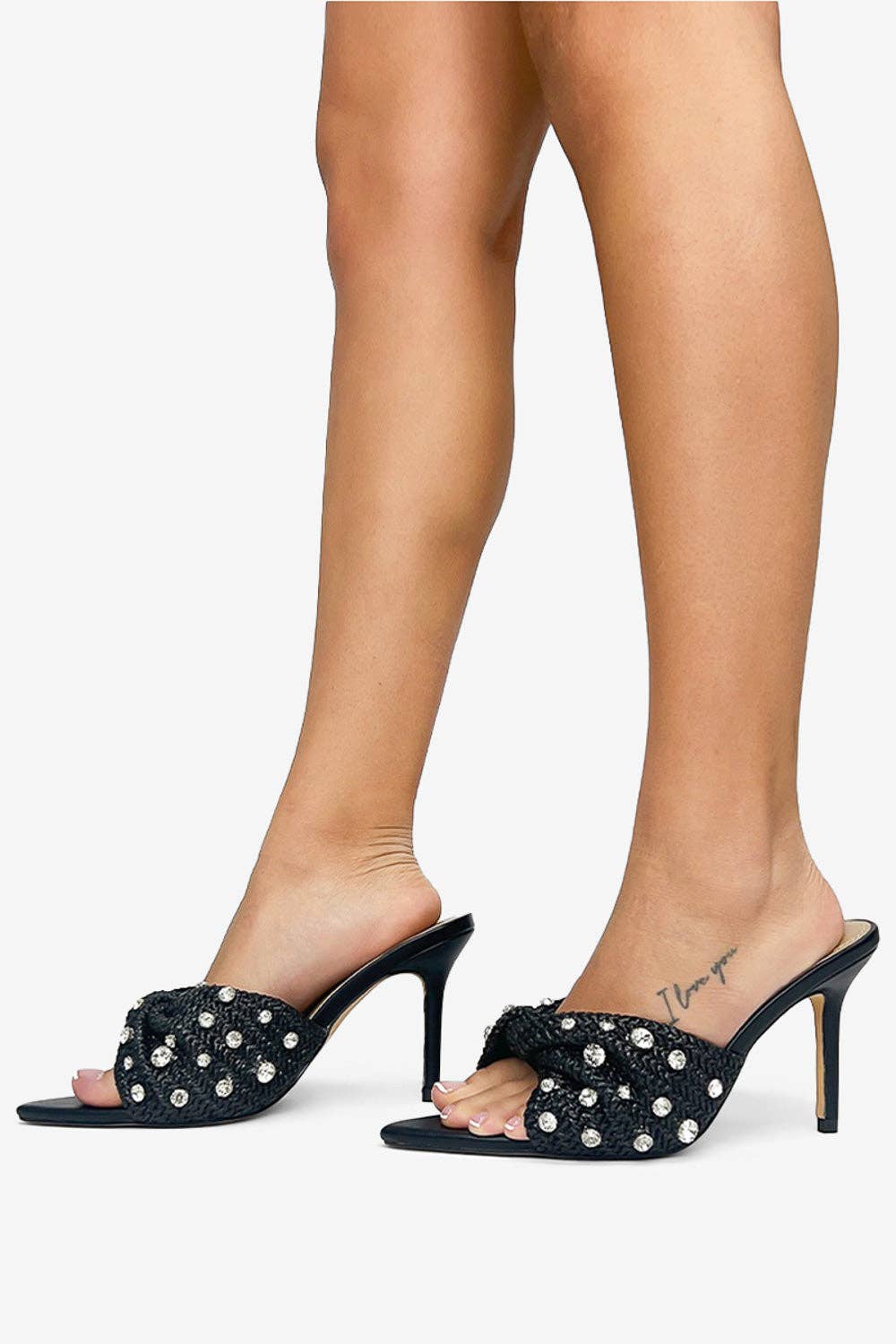 Lemonade Shoes - Vendita all'ingrosso Tacchi alti - Donna - KORRA - Sandali di lusso in rafia con perline, tonalità dorata5