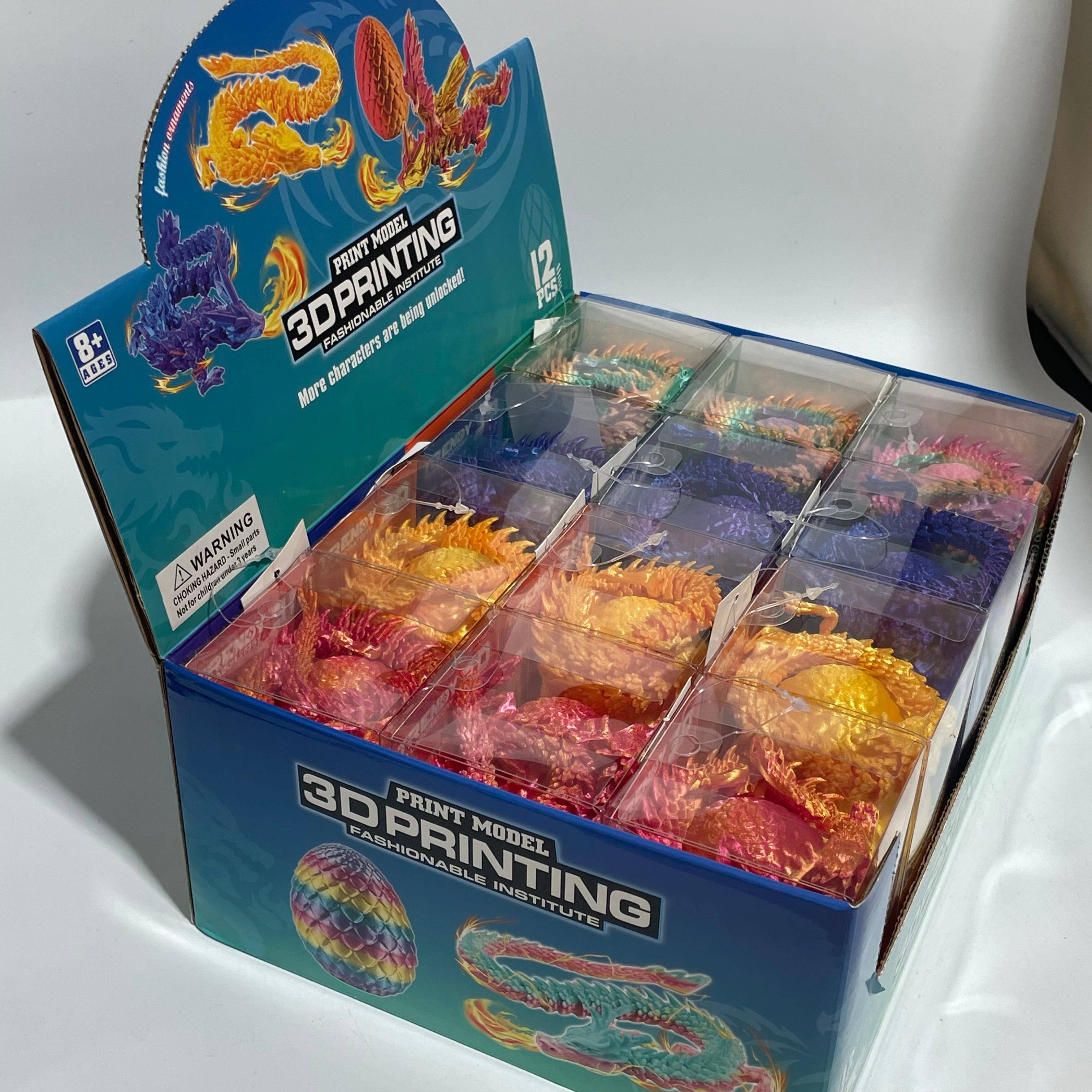 K & S WHOLESALE INC - Wholesale Classic Toy - Kids - 3D Printed Dragon Egg Toy1