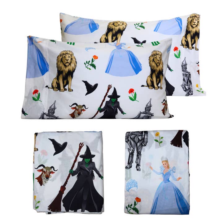 Wicked Bed Sheet Set for wholesale by Cakeworthy