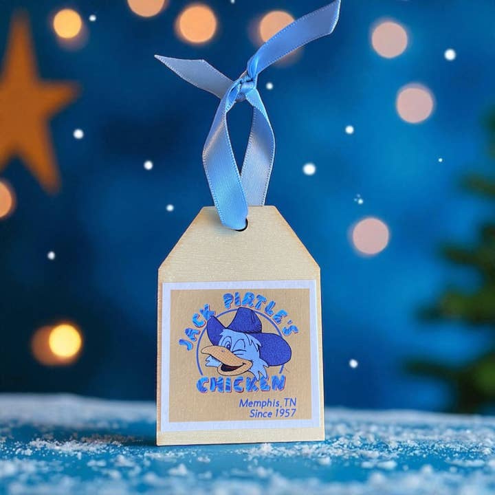 Jack Pirtle's ornament for wholesale by AnnaMade Designs