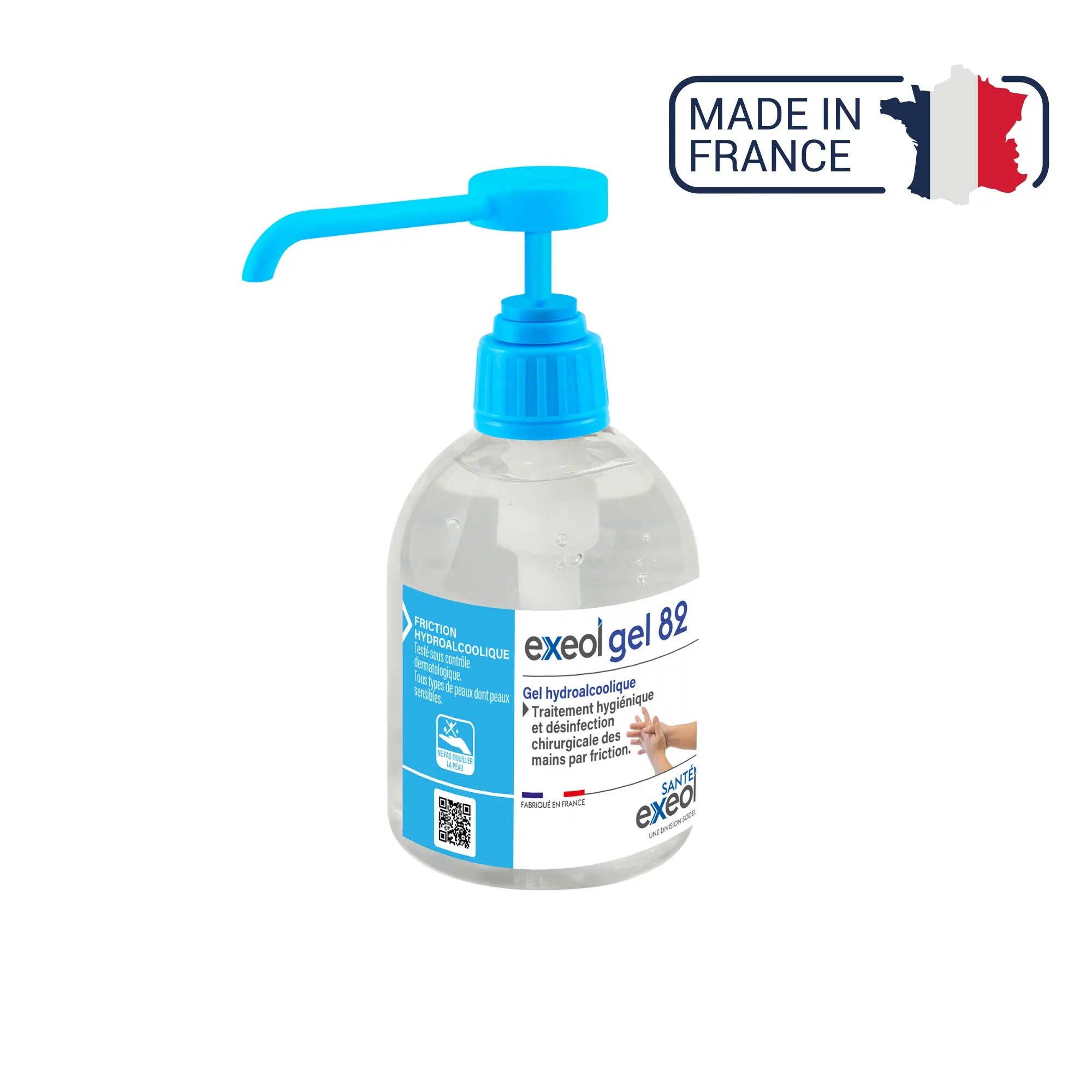 My Podologie - Wholesale Hand Sanitizer - Hydroalcoholic gel - Exeol Gel 82 - Sodel1