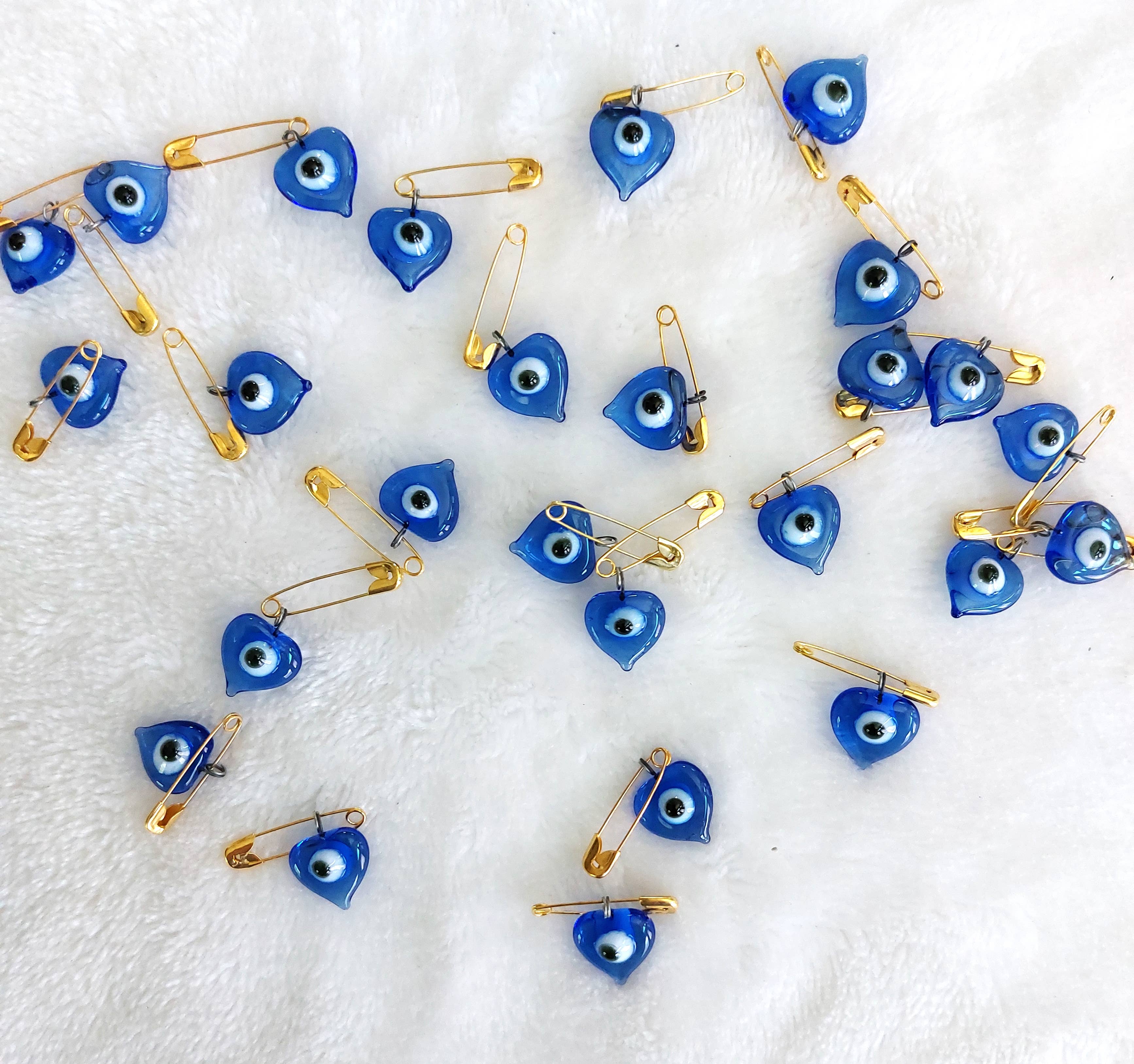 Gifts Amazing! - Wholesale Lapel Pin/Button - Evil Eye Heart Pins