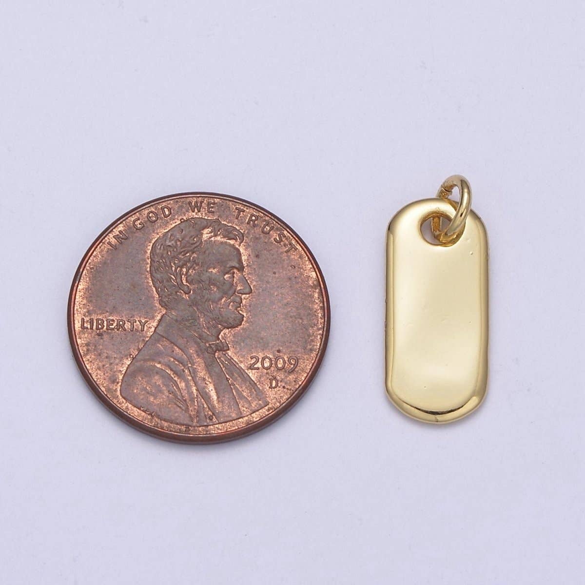 Aim Eternal – Pendente/pingente individual por atacado – Pequeno Pingente de Ouro Adicional para Colar Pulseira Brinco Suprimento C-3062