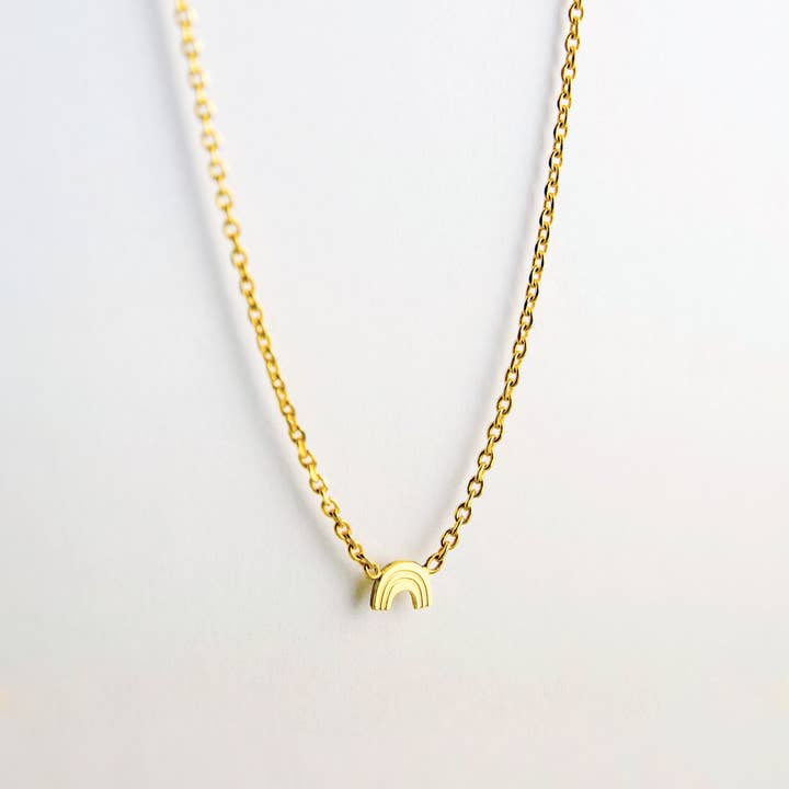 Adorabili - Wholesale Pendant/Charm Necklace - Short children's necklace gilded with fine gold – made in France