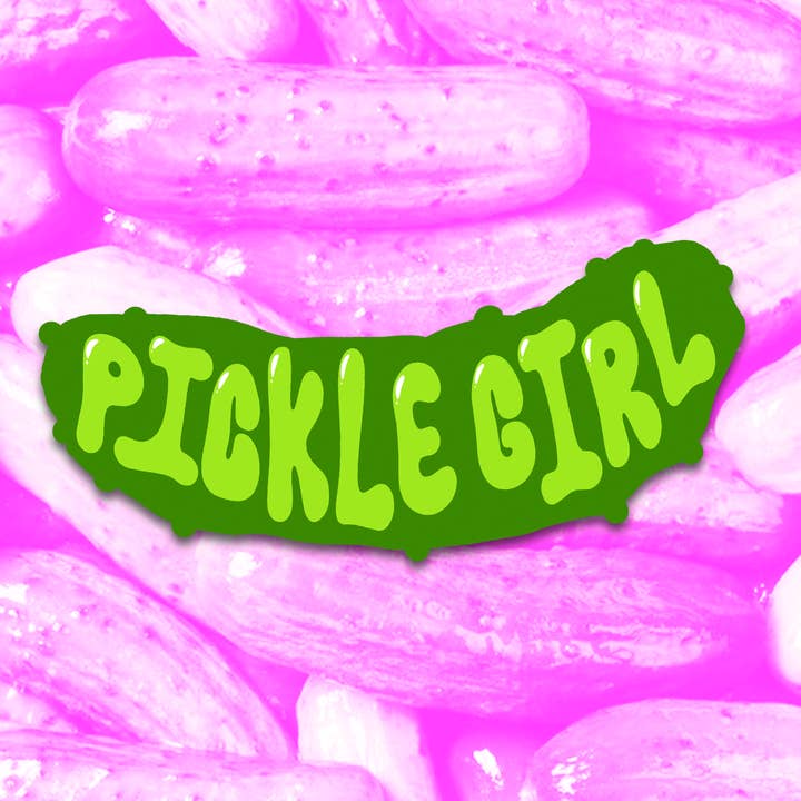 Alex Luciano - Wholesale Sticker - Pickle Girl Bumper Sticker