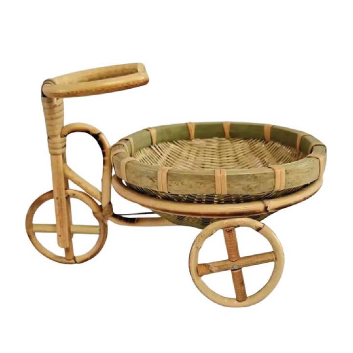 Vélo en bambou naturel modèle 01 - Matériaux naturels pour la vente par My Healing Bracelet