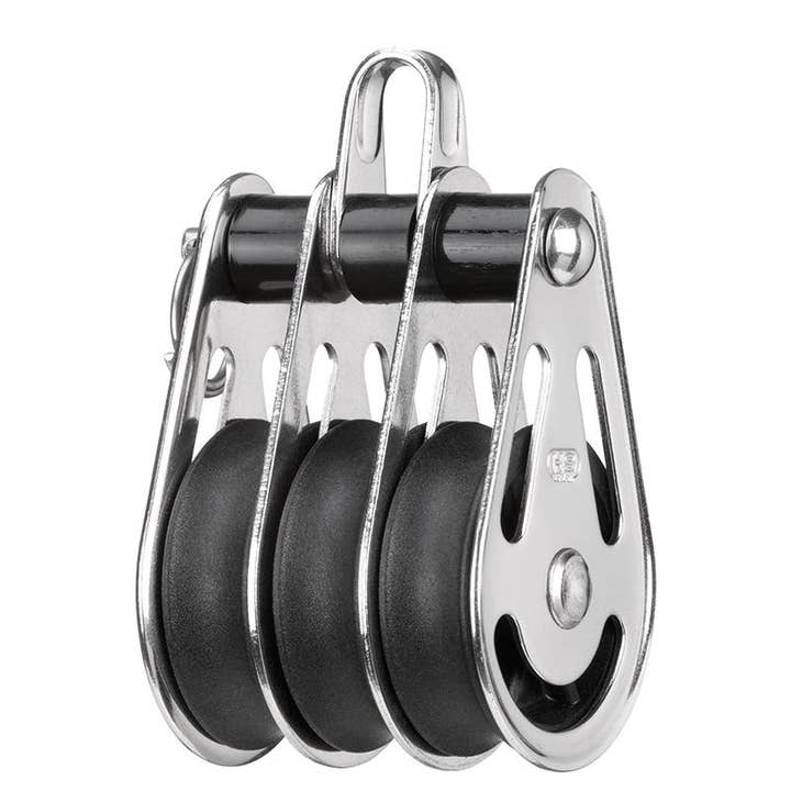 Plain bearing block 10 mm - 3 rollers, bügel for wholesale by waxball