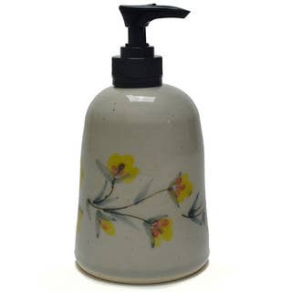 Great Bay Pottery – Großhandel Seifenspender – Handdekorierter Seifenspender - Handgefertigtes Steinzeug
