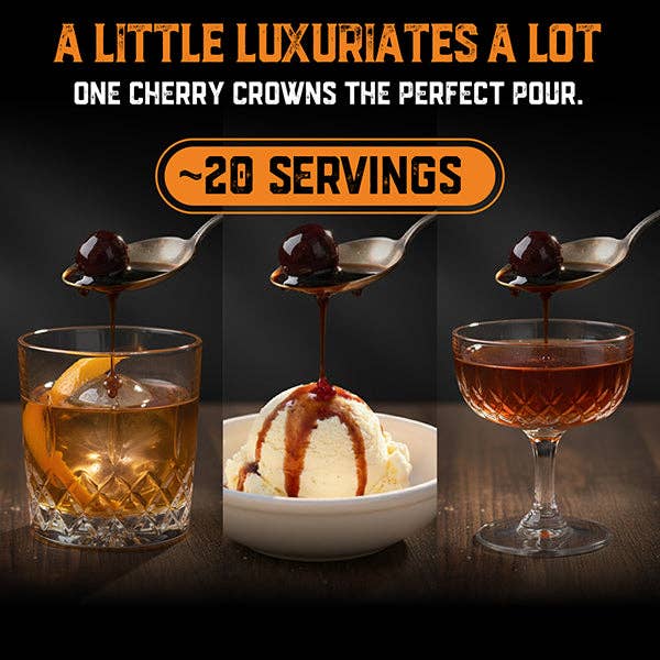 Aged & Charred - Wholesale Cocktail Mix/Syrup - Amarena Cocktail Cherries6
