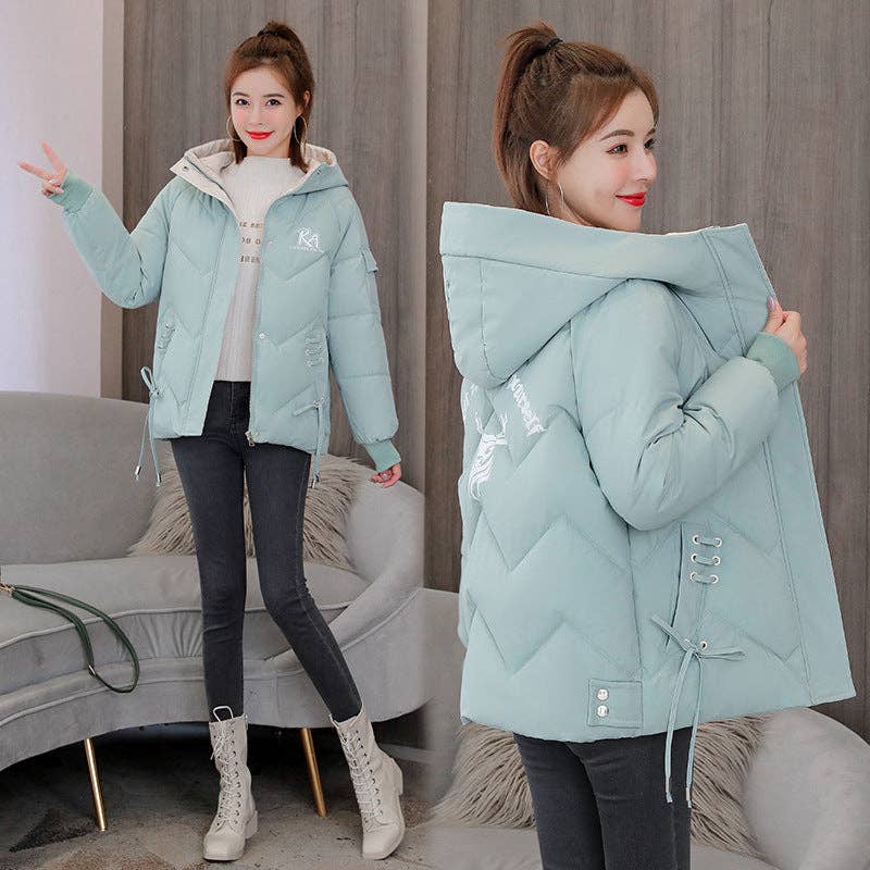 Marayn - Wholesale Puffer Jacket - Women's - Chic 2025 Winter Puffer Jacket Korean Style Warm Loose #251