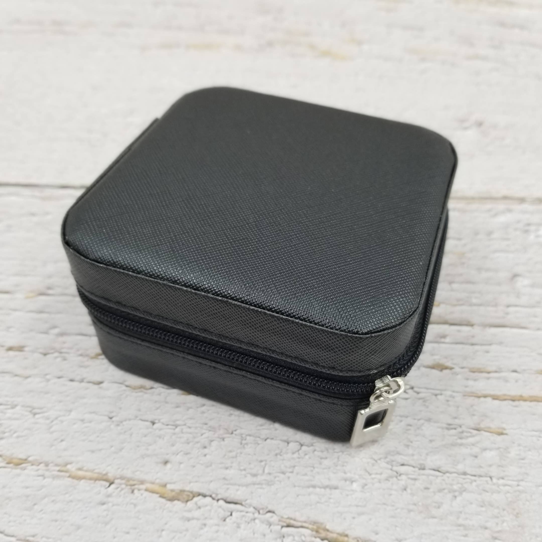 Treasure Wholesale – wholesale Jewellery box/organiser – Leather Jewelry Box With Mirrorr Organizer Box1