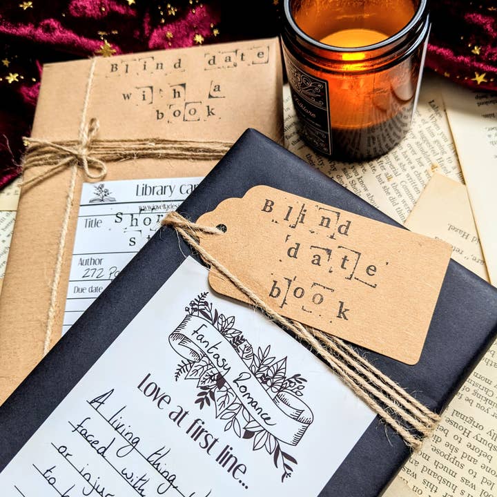 Joyella Design - Wholesale Book - Adult - Blind Date Books- Library Card Edition