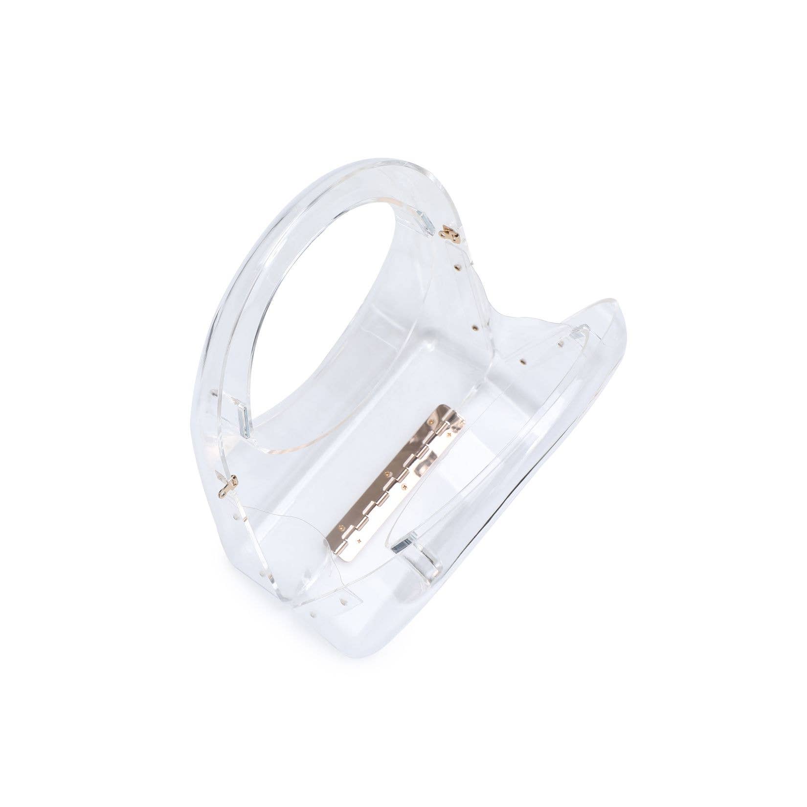 Urban Expressions - Wholesale Clutch - Dames - Zoila acrylic avondtas met transparant design7