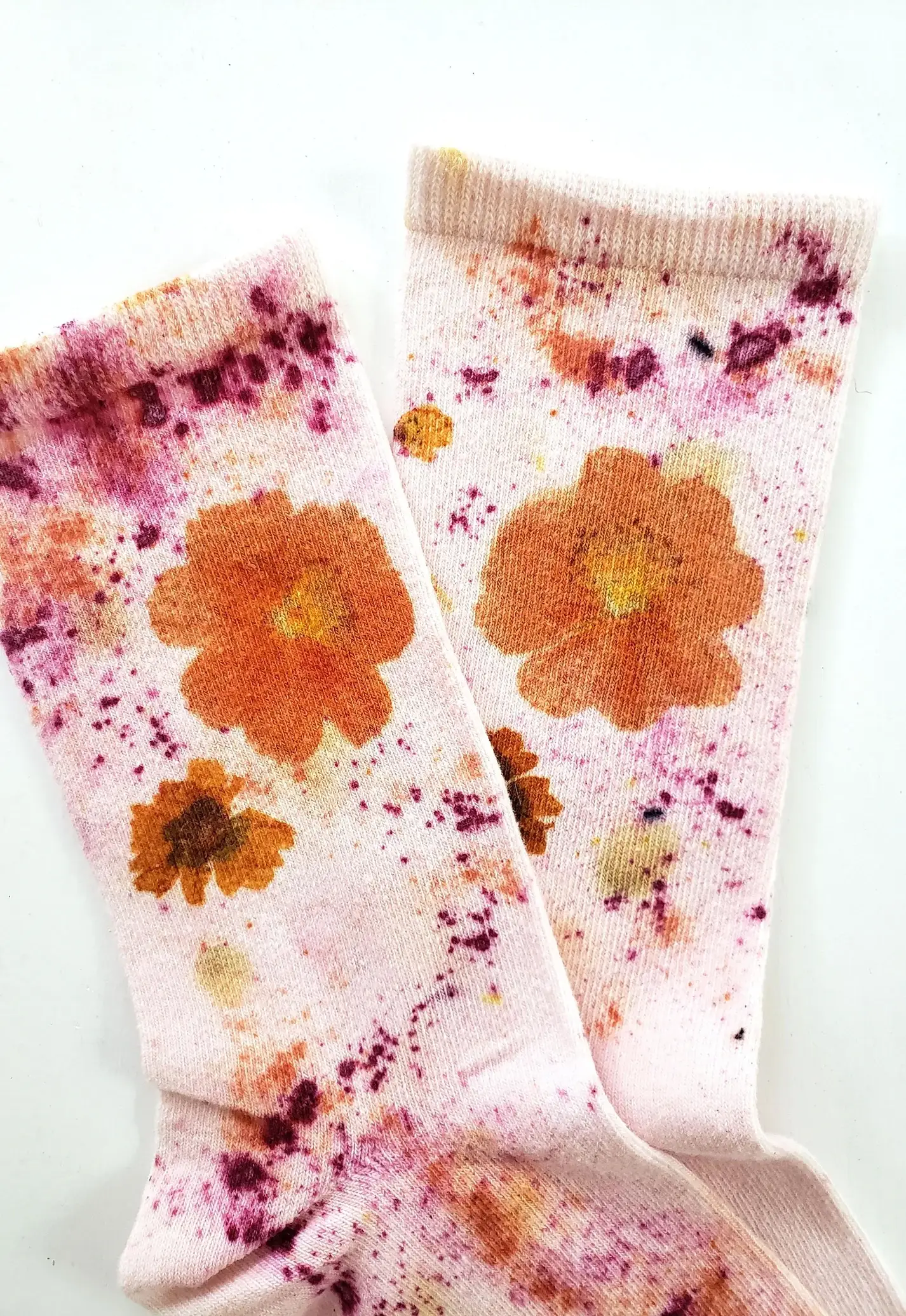 DYE KWEEN - Wholesale Socks - Women's - Flower Power Cotton Crew Sock13